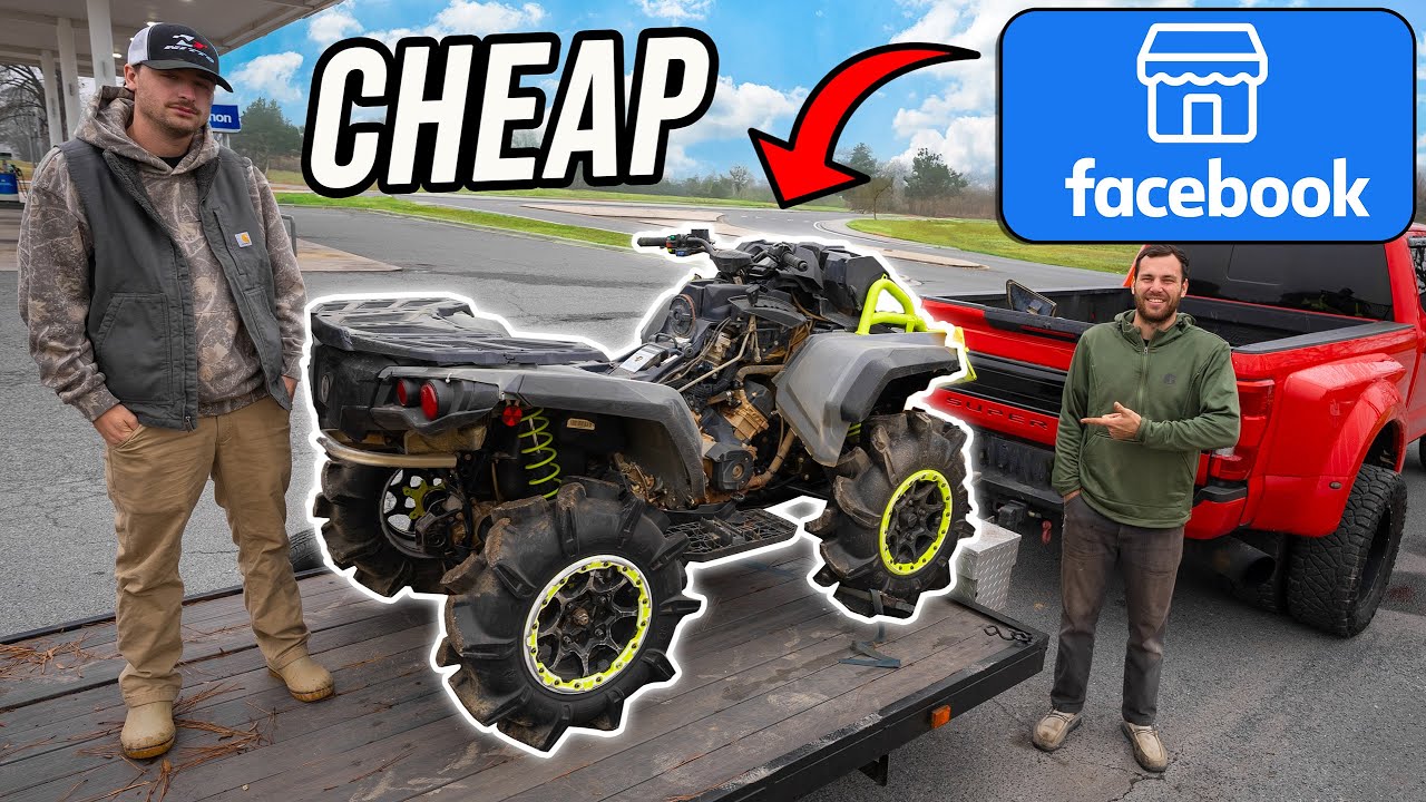 I Think We Got Scammed On Marketplace… *CHEAP Quad*