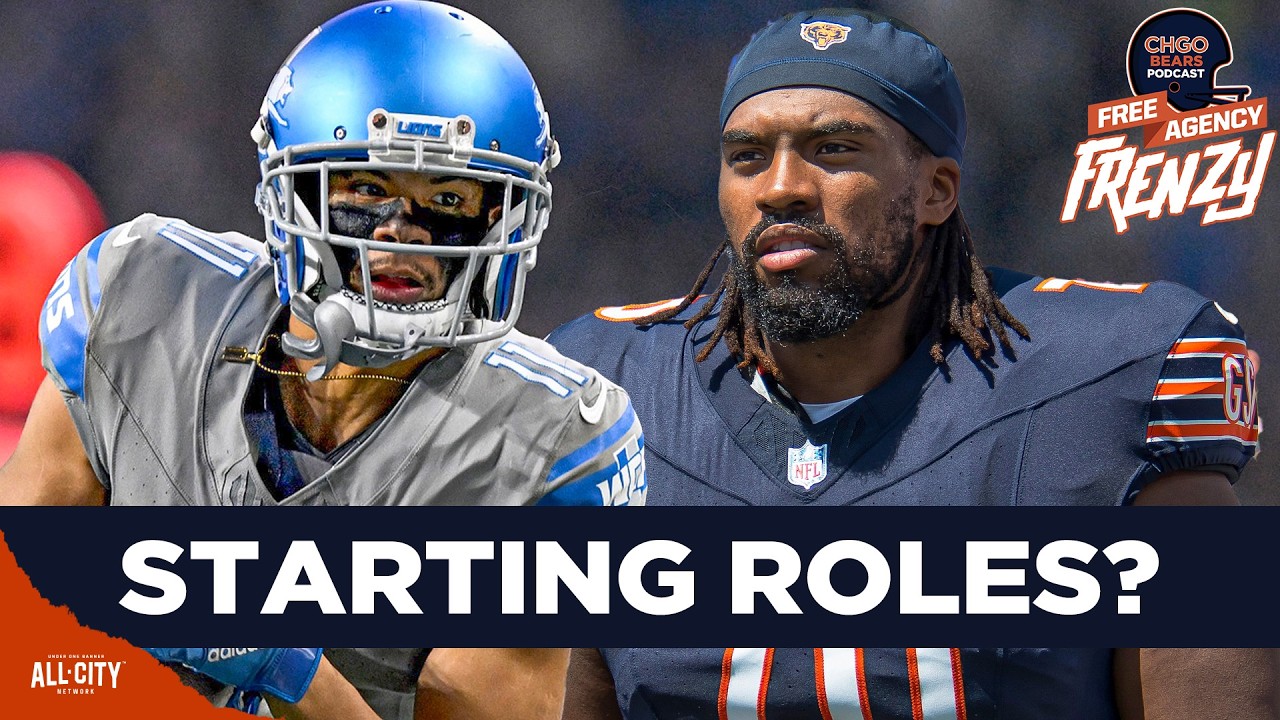 REINFORCEMENTS: Braxton Jones, Kalif Raymond Agree to Deals with Chicago Bears | CHGO Bears Podcast