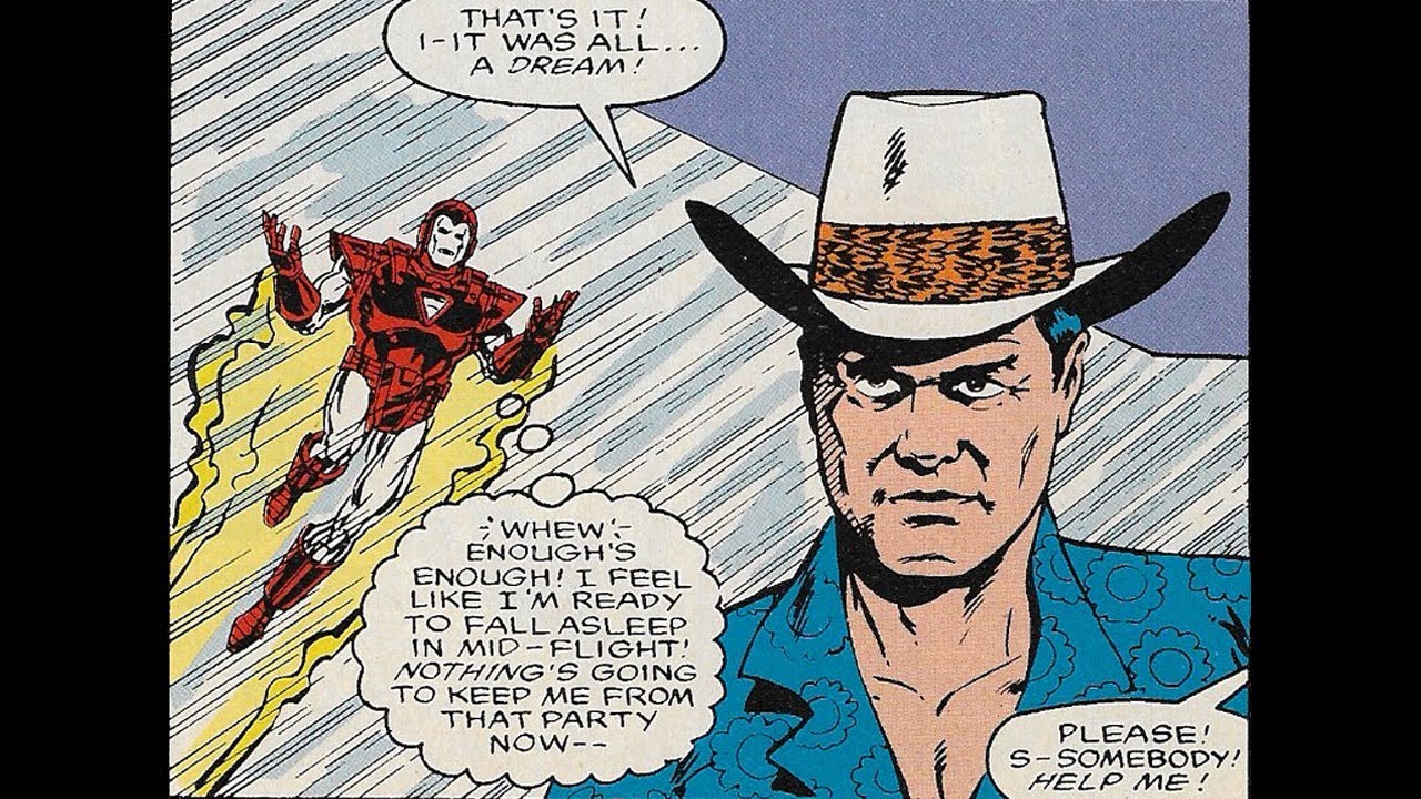 Ironman Saves Larry (J.R. Ewing) Hagman