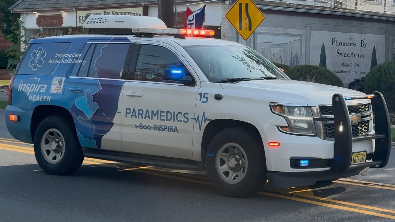 Inspira Health Paramedics Medic 1 Responding 10-19-25