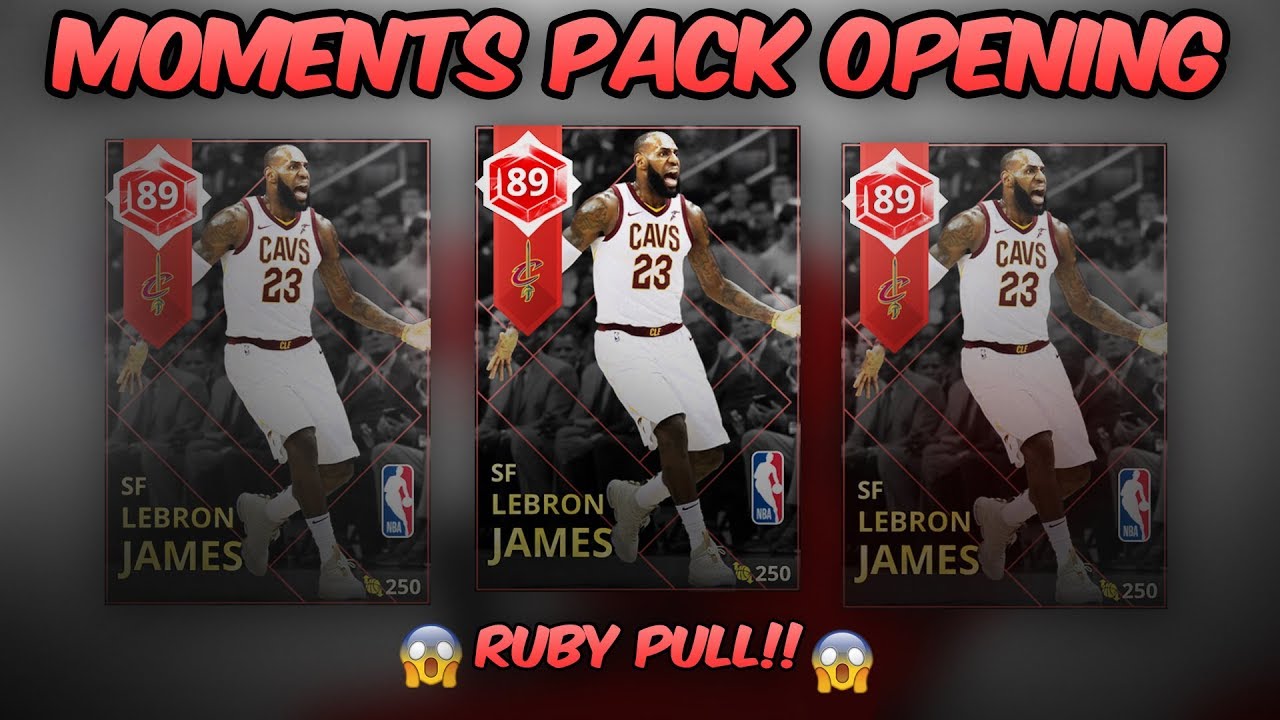 MOMENTS PACK OPENING!! RUBY PULL!! NBA 2K18 MYTEAM PACK OPENING!