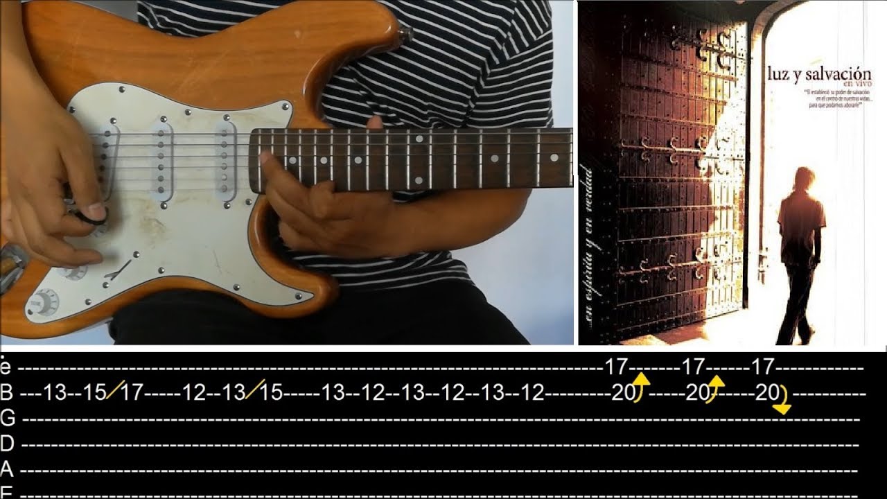 Te Doy Gloria - En Espíritu y En Verdad || GUITARRA ELÉCTRICA 