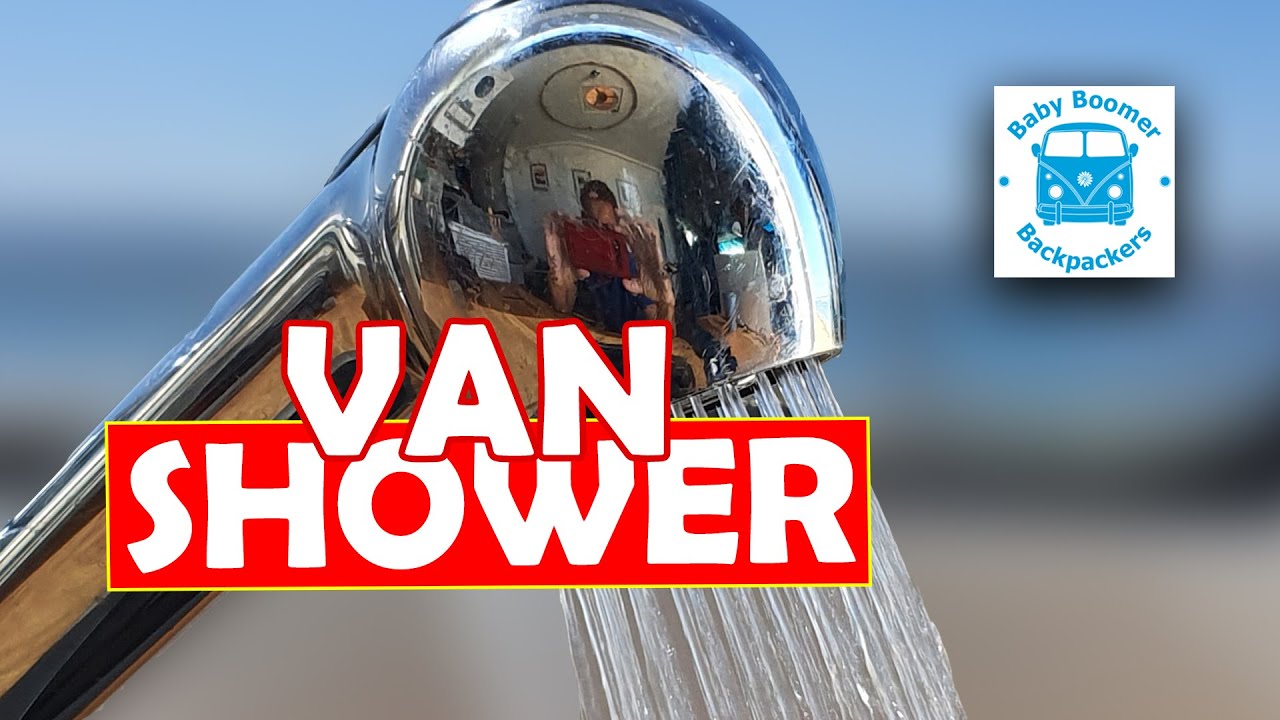MY AMAZING SHOWER VAN TOUR WITH SHOWER - VAN SHOWER IDEAS - VANLIFE SHOWER