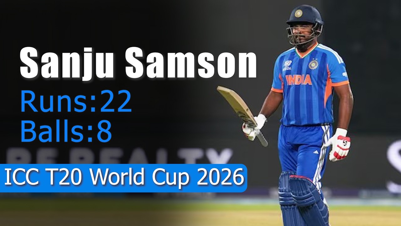 India vs Namibia 1st Inning Highlights: Sanju Samson Falls After Quickfire,  Misses Big Opportunity