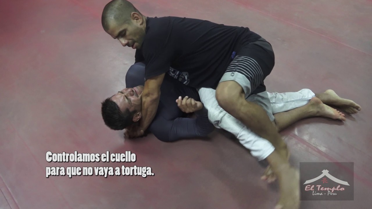 Pase de Guardia con Palanca al Brazo. Submission. Prof. Gabriel Soria, escuela 