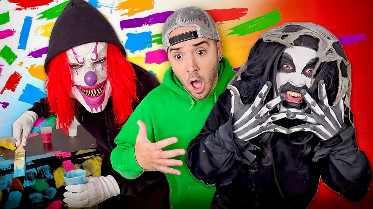 Clown Ruins Bed for Monster! 😱🤡