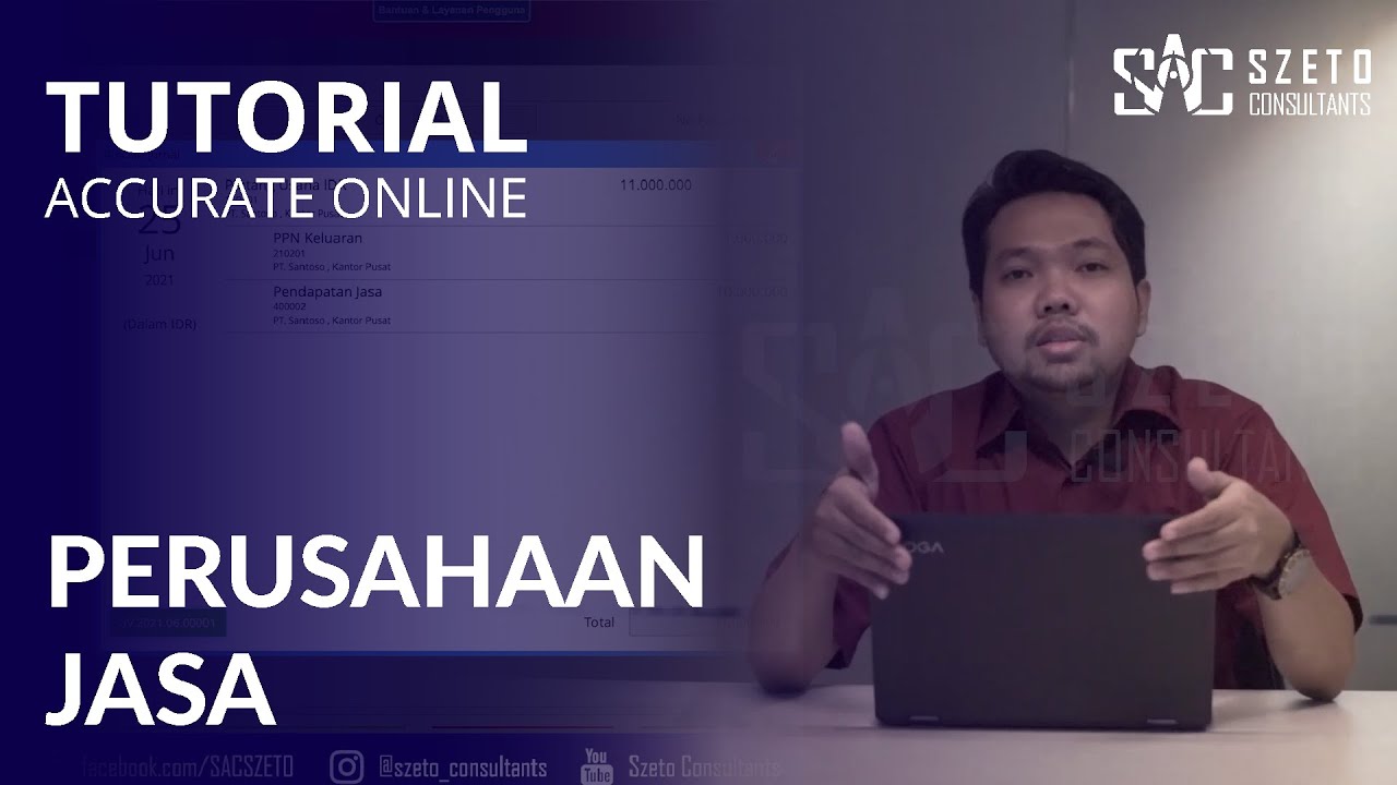 Cara Menggunakan Accurate Online Untuk Perusahaan Jasa