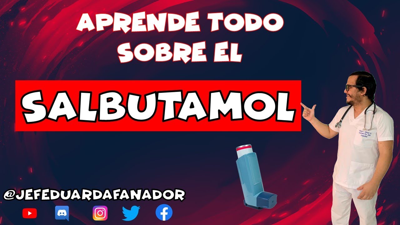 🤷‍♂️PARA QUE SIRVE EL SALBUTAMOL❓REACCIONES ADVERSAS | MECANISMO DE ACCIÓN | DOSIS | ASMA💊