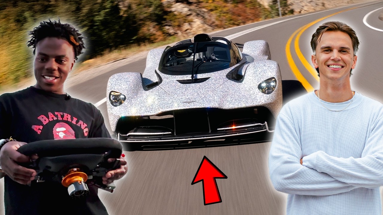 iShowSpeed ​​ездит на автомобиле Формулы-1 стоимостью 4,5 миллиона долларов