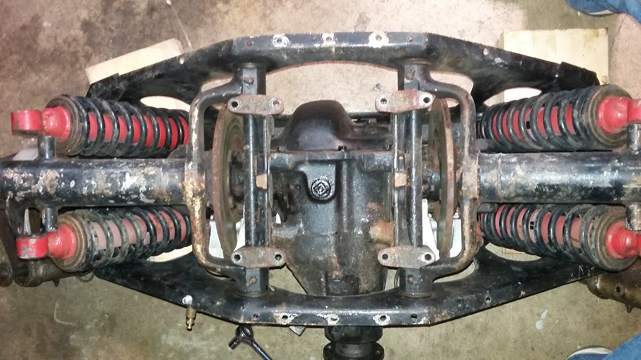 Jaguar E-Type Rear Suspension Unit - Remove, Dismantle, Inspect, Restore & Rebuild.