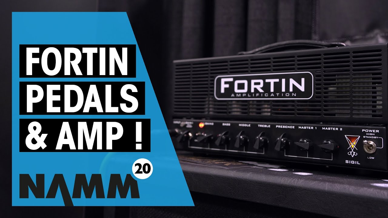 Fortin NAMM 2020 | New Amps and Pedal | Thomann