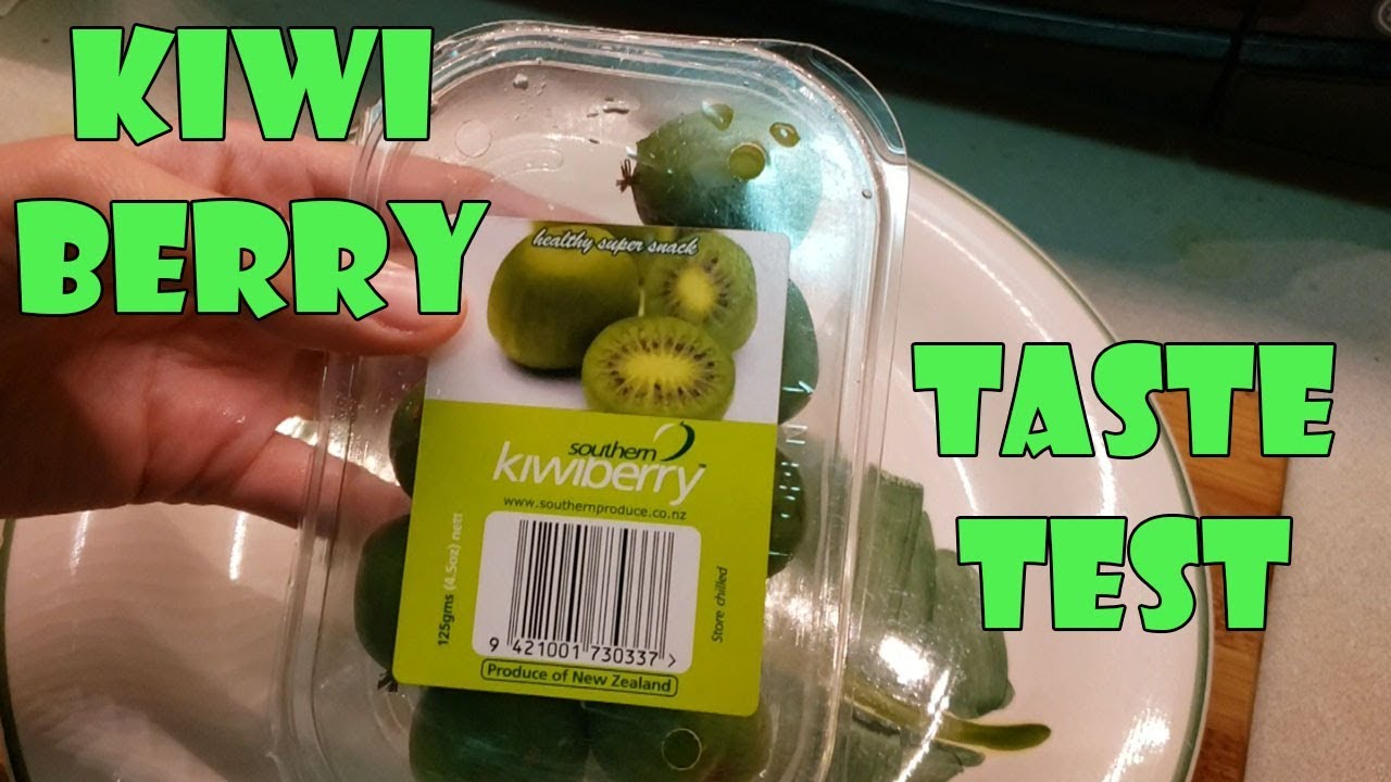 Kiwi Berry Taste Test