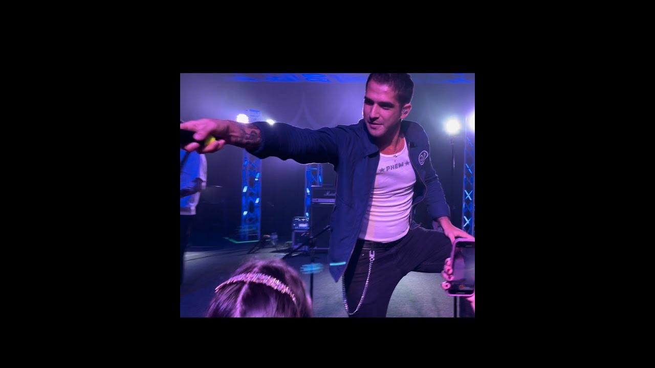 Epix & Chill Con 2022 - Tyler Posey Concert - FRONT ROW!!!