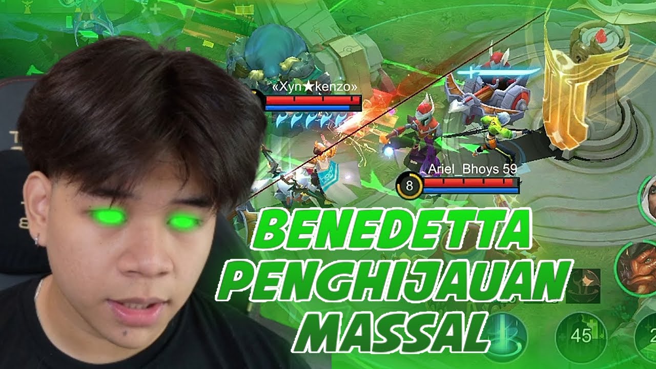 BENEDETTA PENGHIJAUAN MASAL !