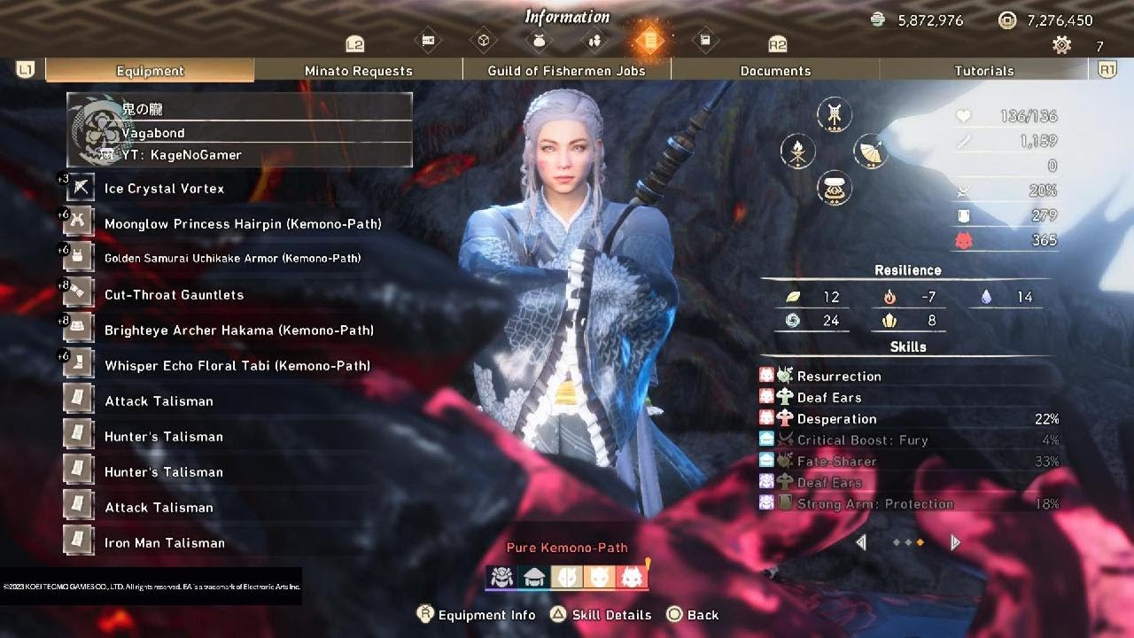 WILD HEARTS: Parry Counterattack-Only Hunt, Hellfire Laharback - Solo Bladed Wagasa