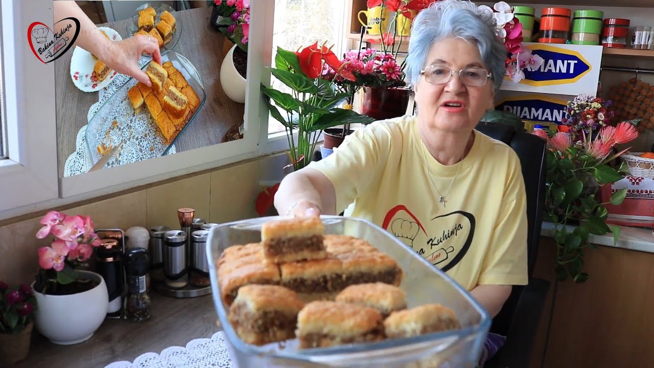 NEOPISIVO DOBAR PRELIVEN KOLAČ  KAO BAKLAVA