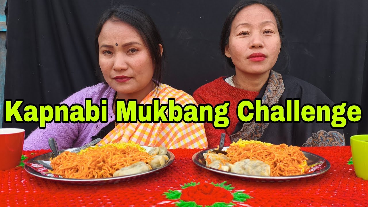 Spicy3x Noodles. Momos  n  Maggi Challenge 😭🔥