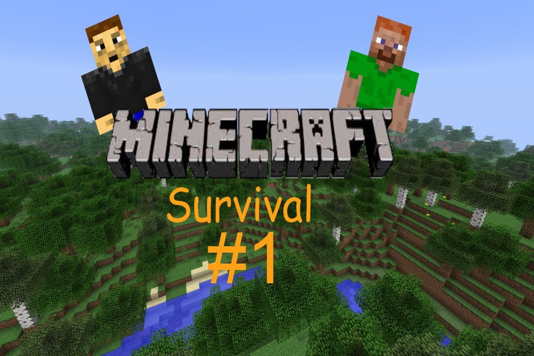Rasmus og Kristian spiller Minecraft Del 1