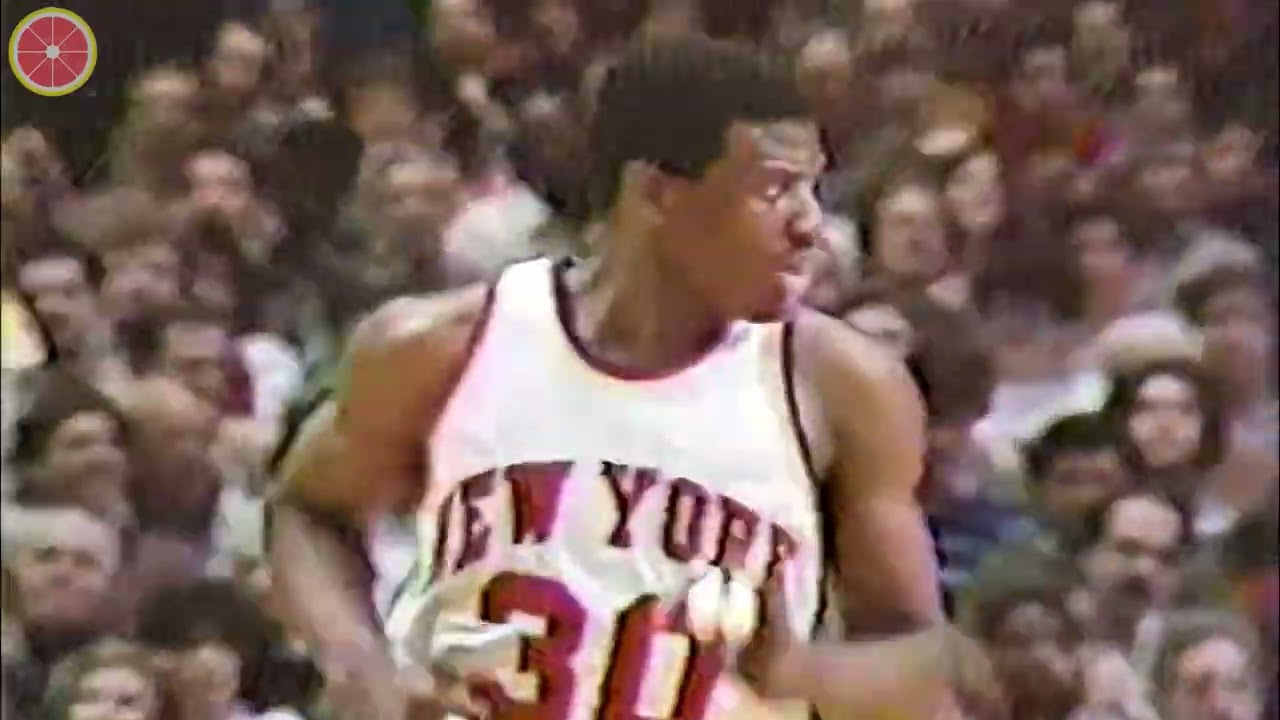 Bernard King 46pts vs Kelly Tripucka 40pts! 1984 NBA ECFR Detroit Pistons at New York Knicks G3 FHD
