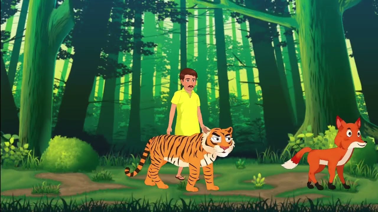 কৃষক ও বাঘের গল্প 🐯 #বাঘ #গল্প #কার্টুন #বাংলাকার্টুন #cartoon #banglacartoon #cartoonvideo 