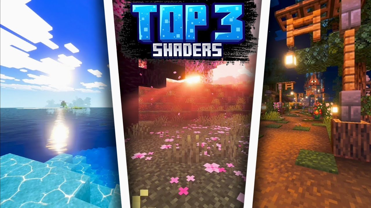(TOP 3) Ultra Realistic Shaders for Minecraft PE 1.26+ ✨ No Lag
