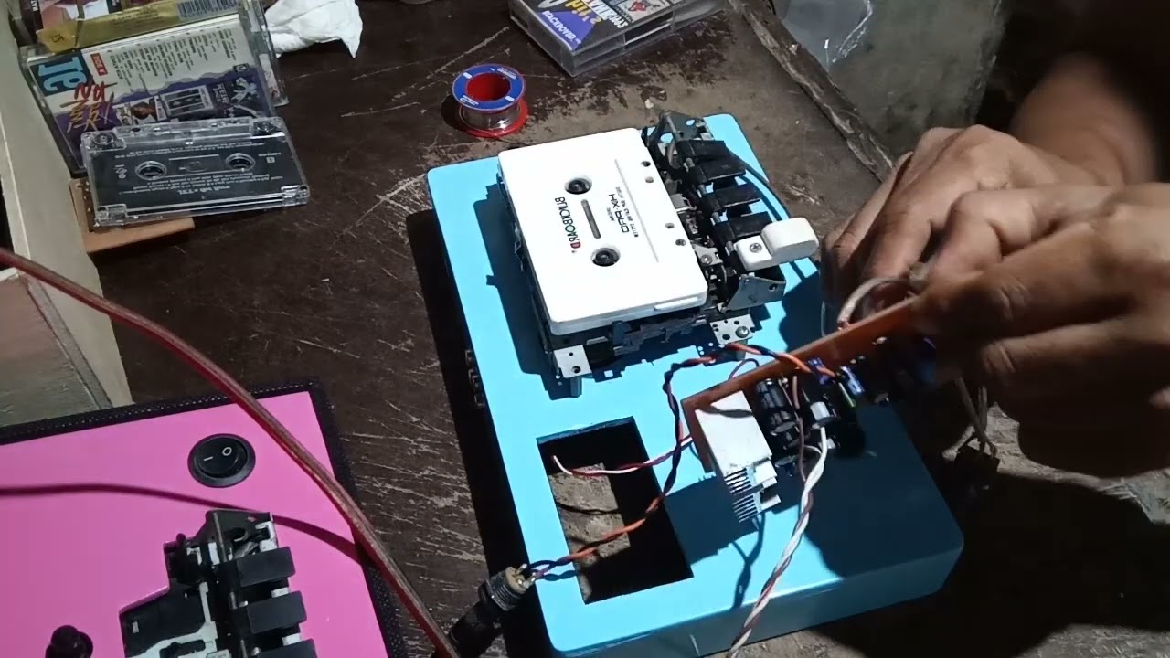 DIY Preamp Head Amplifier TDA2003 Stereo