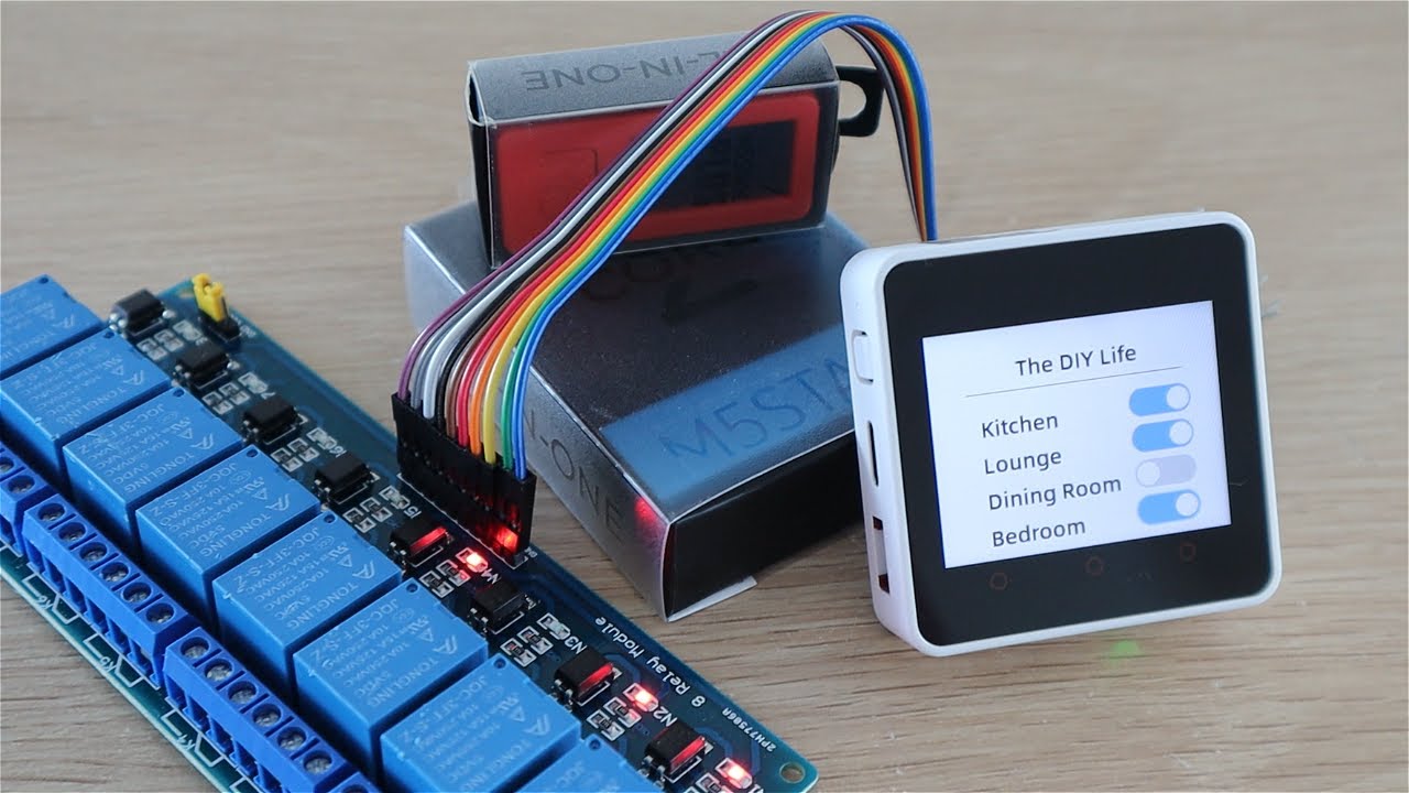 Тестирование M5Stack Core 2 и M5StickC Plus с Ui Flow