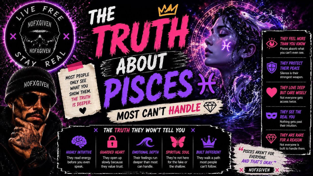 WHY PISCES ARE SO RARE… MOST PEOPLE CAN’T HANDLE THEM ♓️ 💎