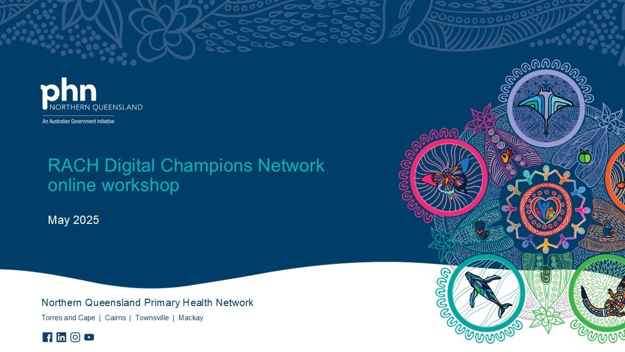 RACH Digital Champions Network online workshop (May 2025)