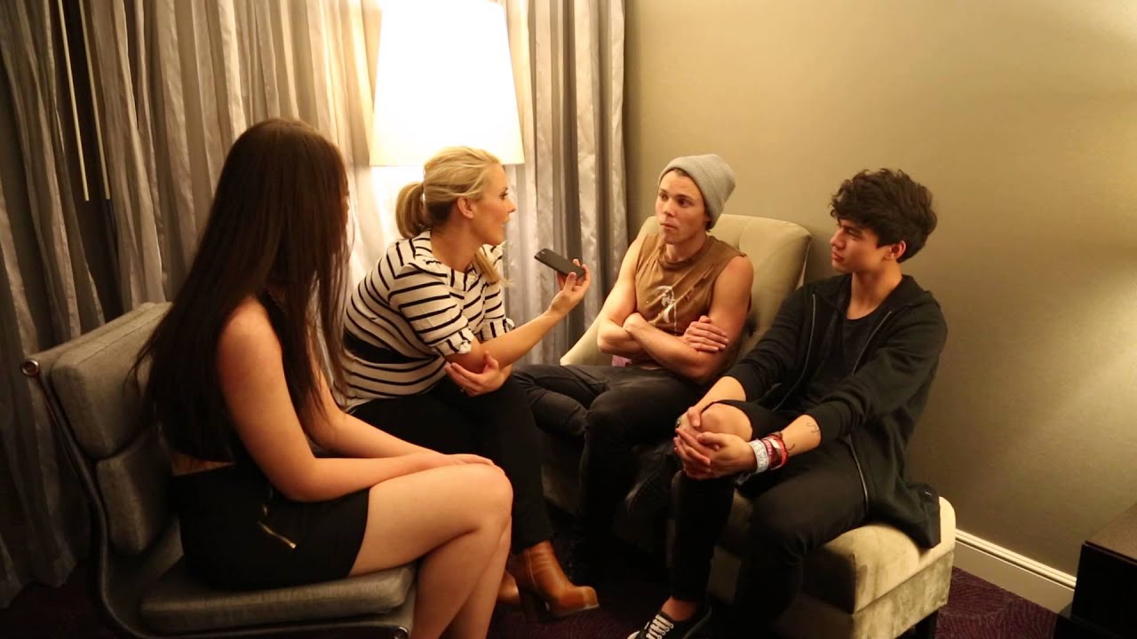 5SOS tell B105's breakfast host what they'd do if they were girls