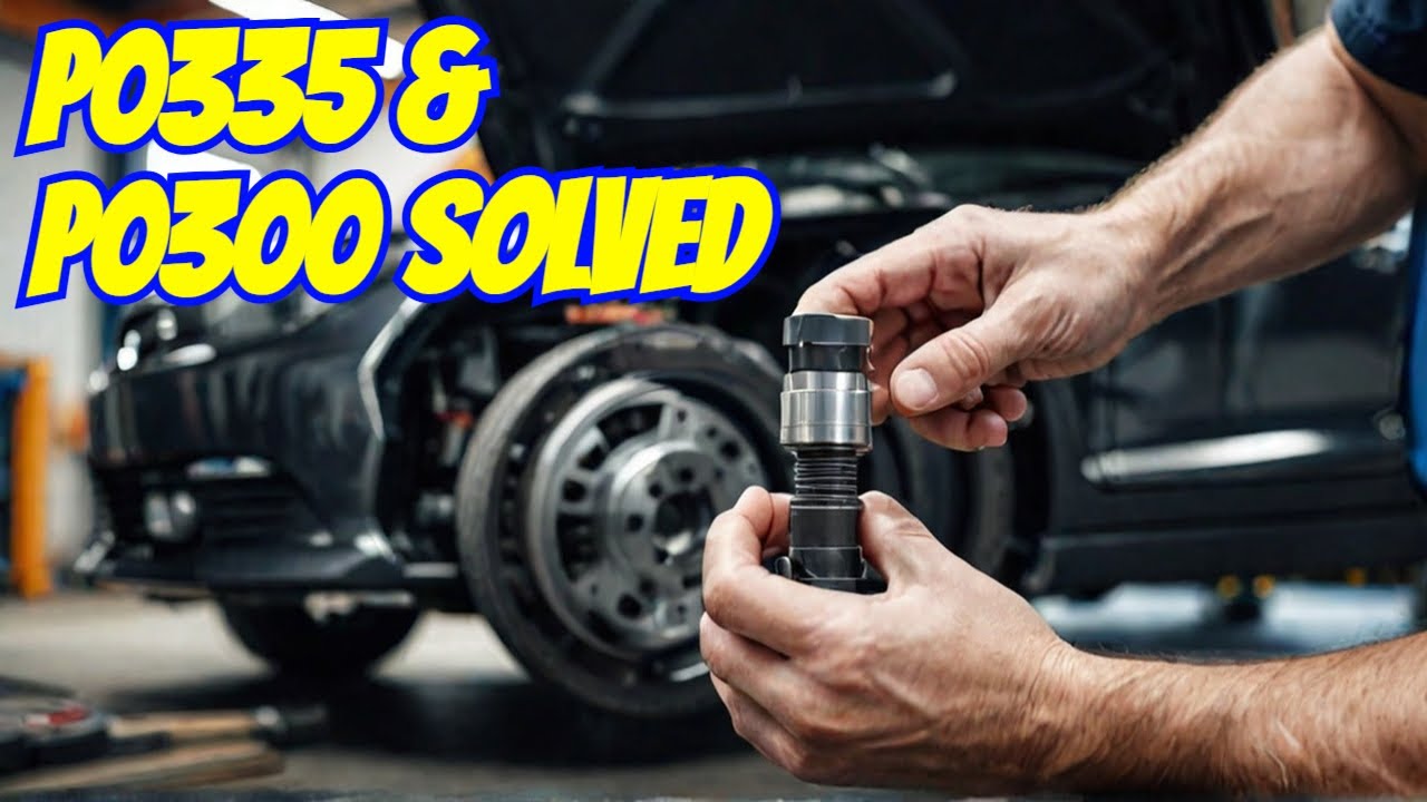 Dodge Caliber P0335 & P0300 Step-By-Step Crankshaft Position Sensor Replacement #mechanic #diy