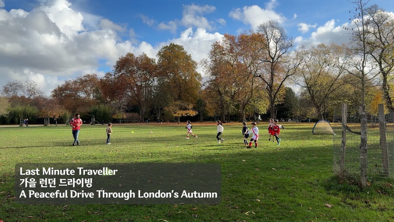 4K Drive ASMR-A Peaceful Drive Through London’s Autumn