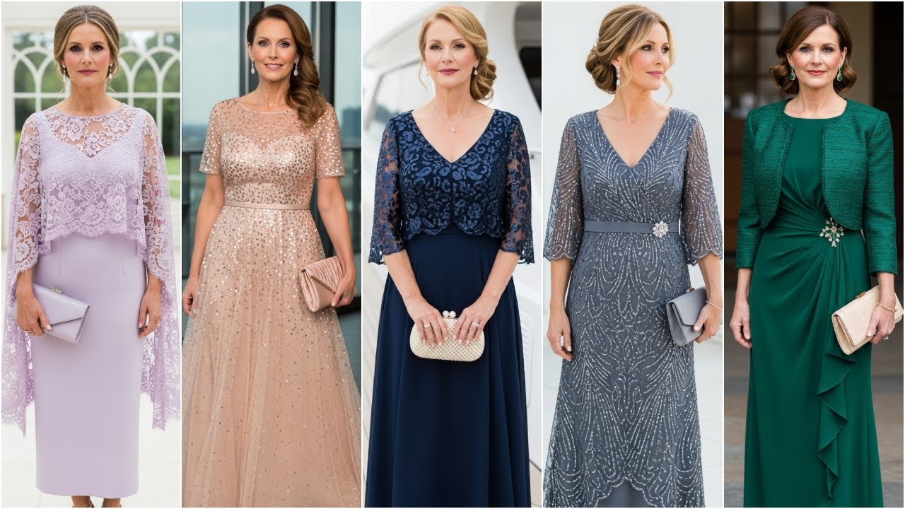 Maxi Gown Ideas for Mother of the Bride | Graceful, Stylish, and Wedding-Ready Outfits