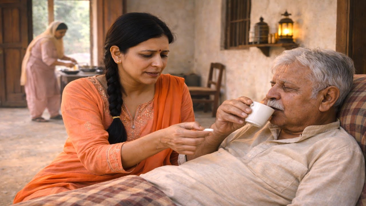 जब बेटे ने बीमार बाप को छोड़ दिया… तब बहू ने सिखाया रिश्तों की असली कीमत | Heart Touching Story