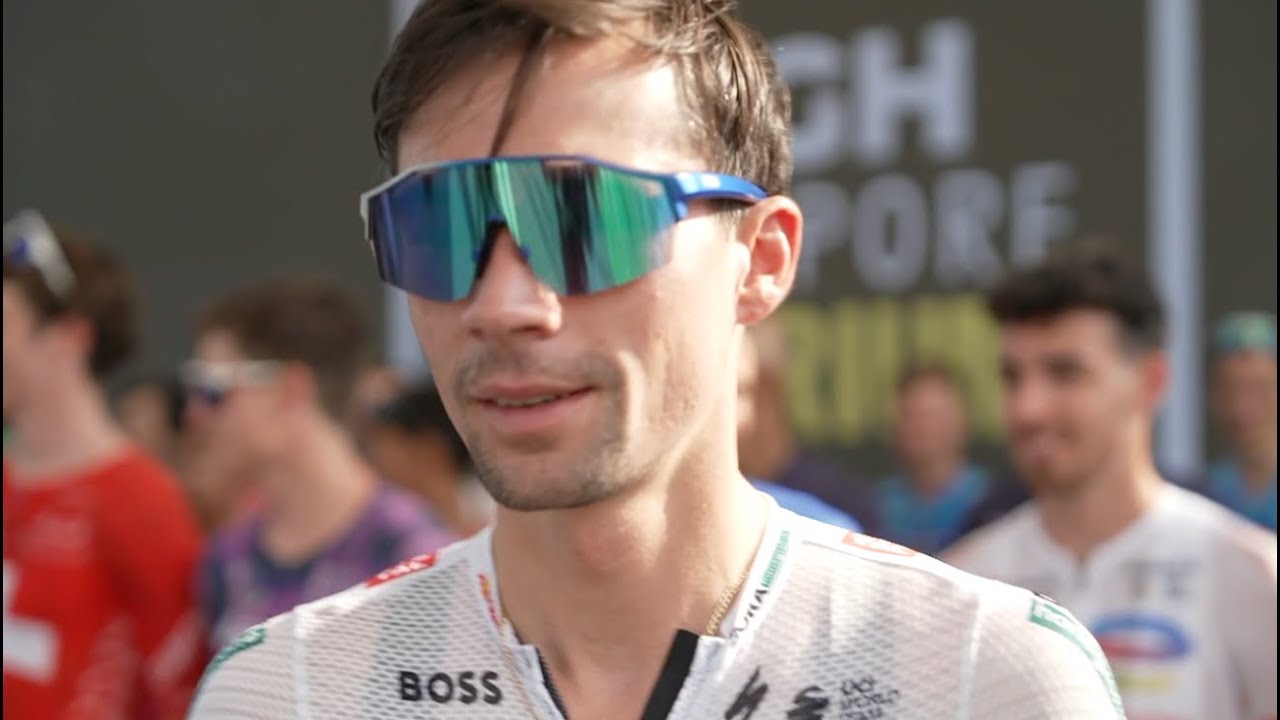 Tour de France EFGH Singapore Criterium 2025 - Primoz Roglic before teaming up with Remco Evenepoel