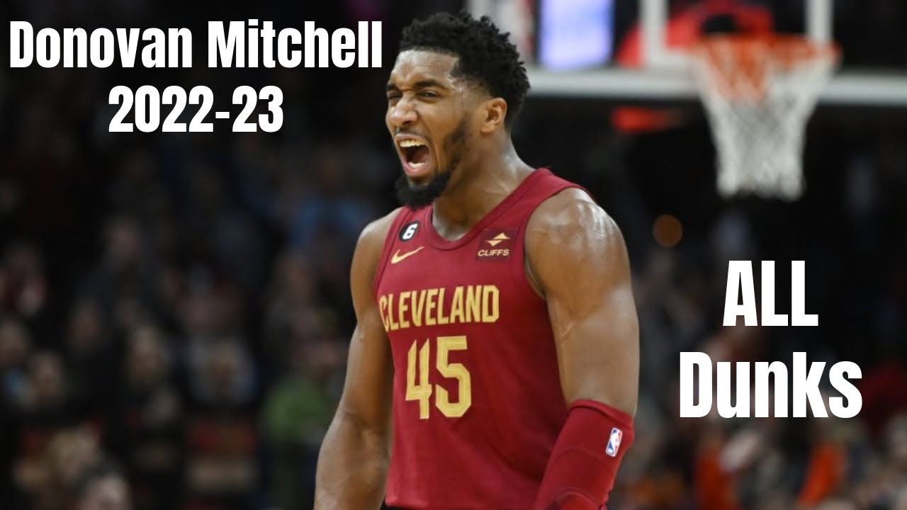 Donovan Mitchell 2022-23 ALL Dunks