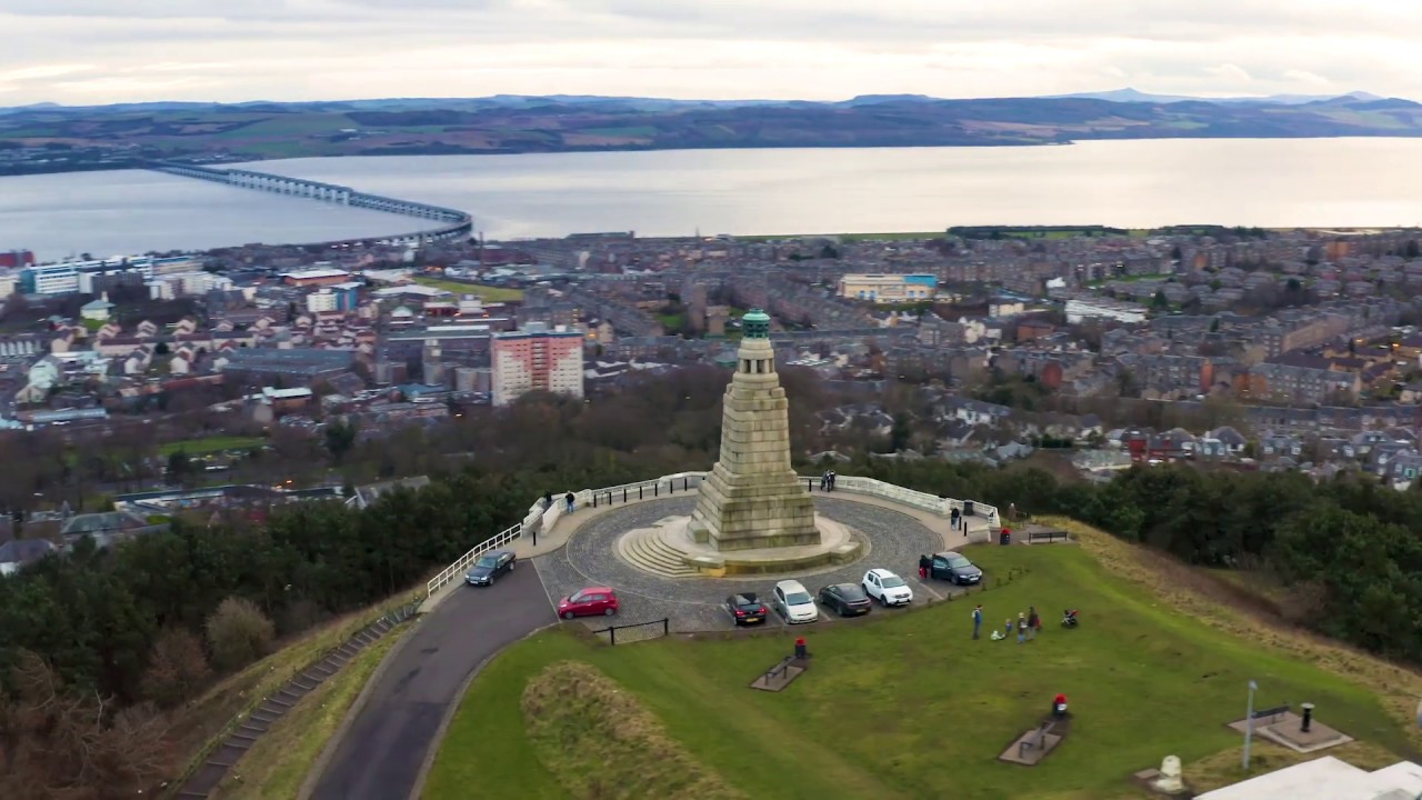 Dundee, Scotland - Drone Flyover - DJI Mavic Pro 2 - HD