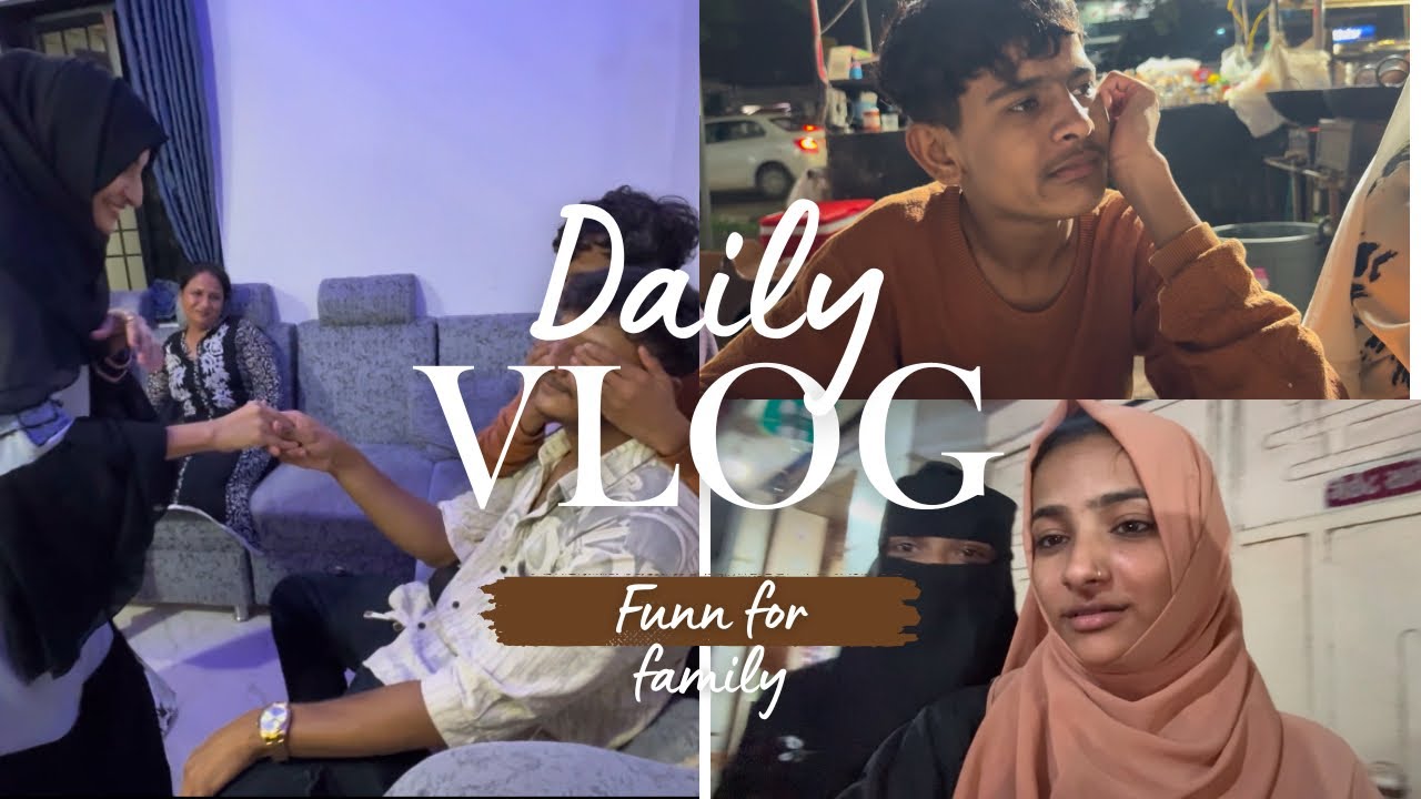Hafiz muje phechan nahi pata 😩daily vlog ❤️fun for family 😂🕊️#jamnagar #dailyvlog