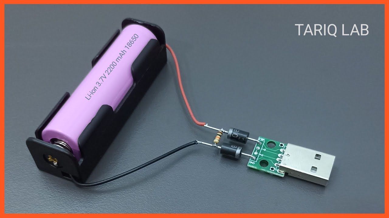 DIY 3.7V Battery Charger