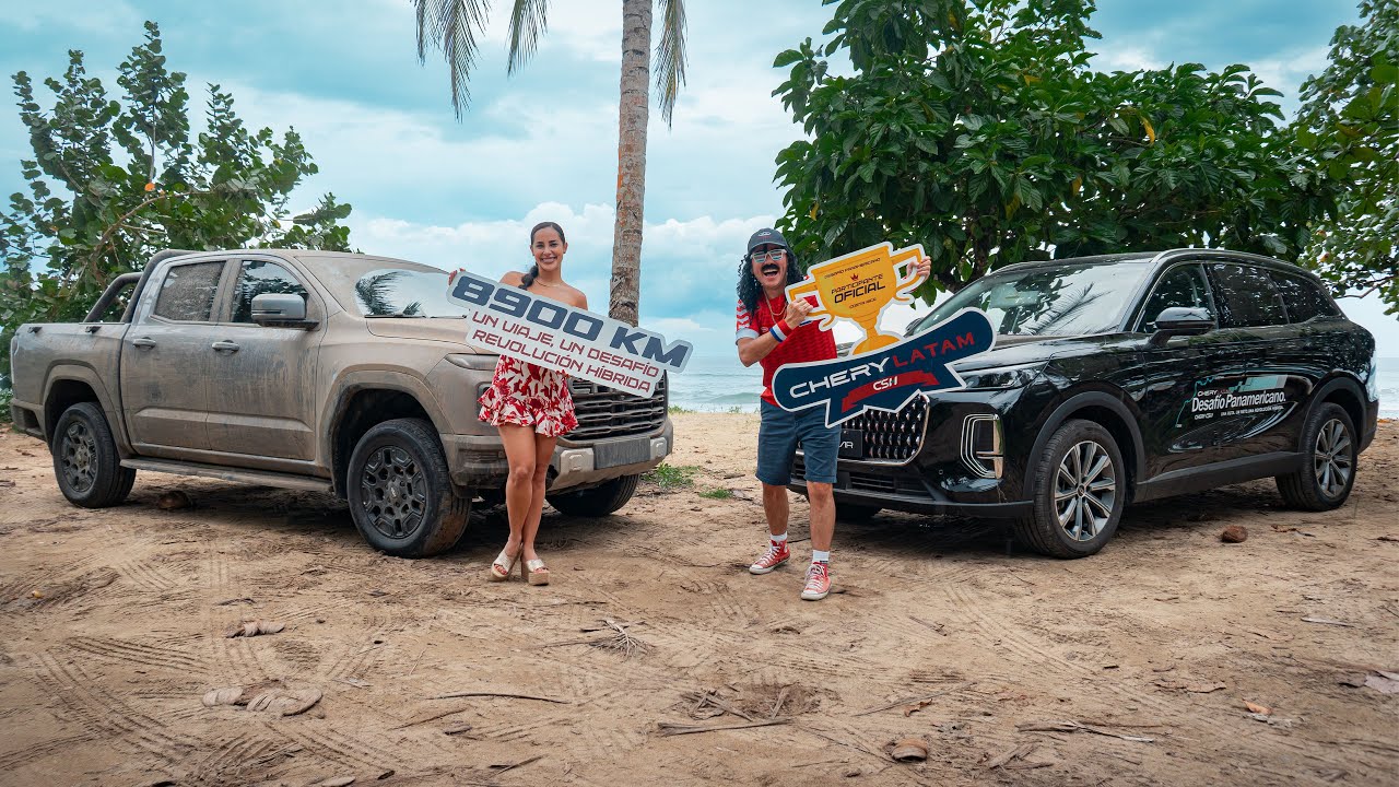 Chery Tiggo 9 Hibrido y Nuevo Pickup Himla - Gira con Morgan y Kimberly Loaiza por CR - Parte 1