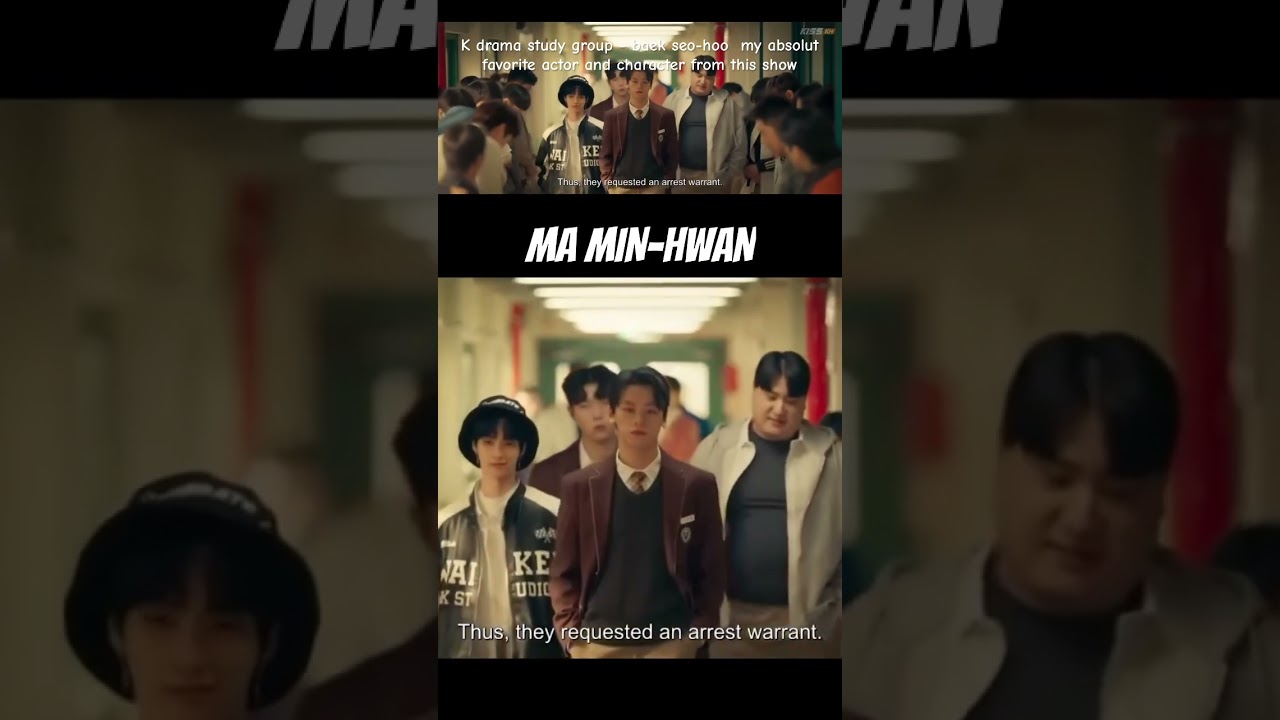Check out my video: Eminem-without me X MA MIN-HWAN #kdrama #studygroupkdrama #baekseohoo #minhwan