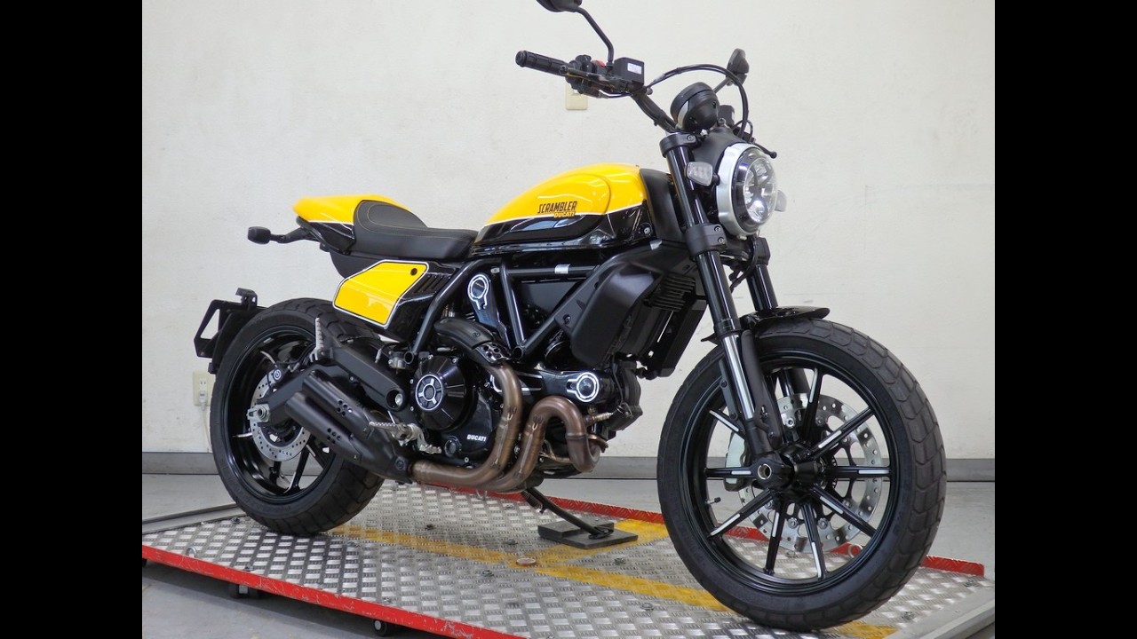 74832 DUCATI スクランブラー フルスロットル 始動動画