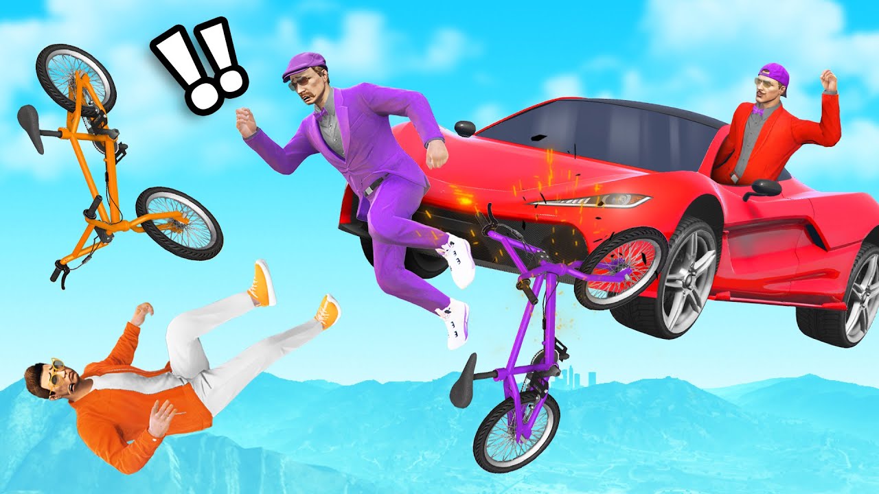 Smash the Bikers to WIN in GTA 5!