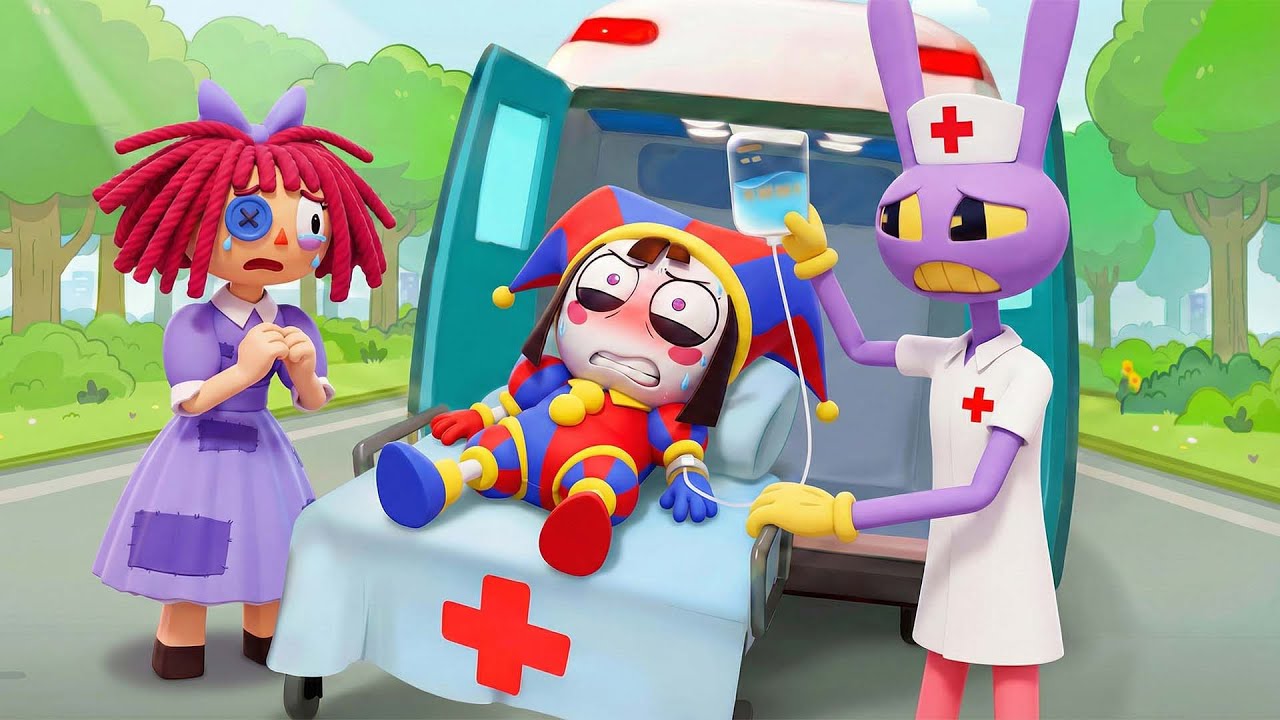 When Everything Goes Wrong: Pomni’s Emergency Rescue | Pomni Animation 🌀🚨
