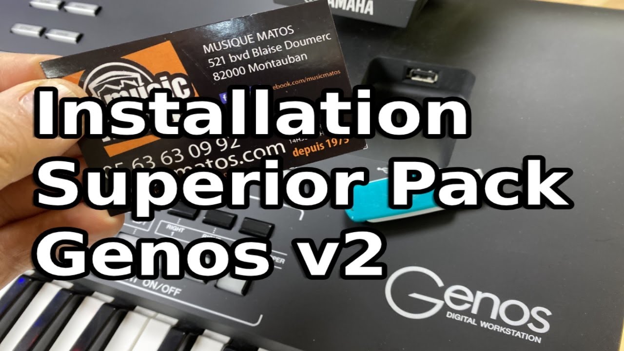 Installation version2 GENOS et installation Superior Pack