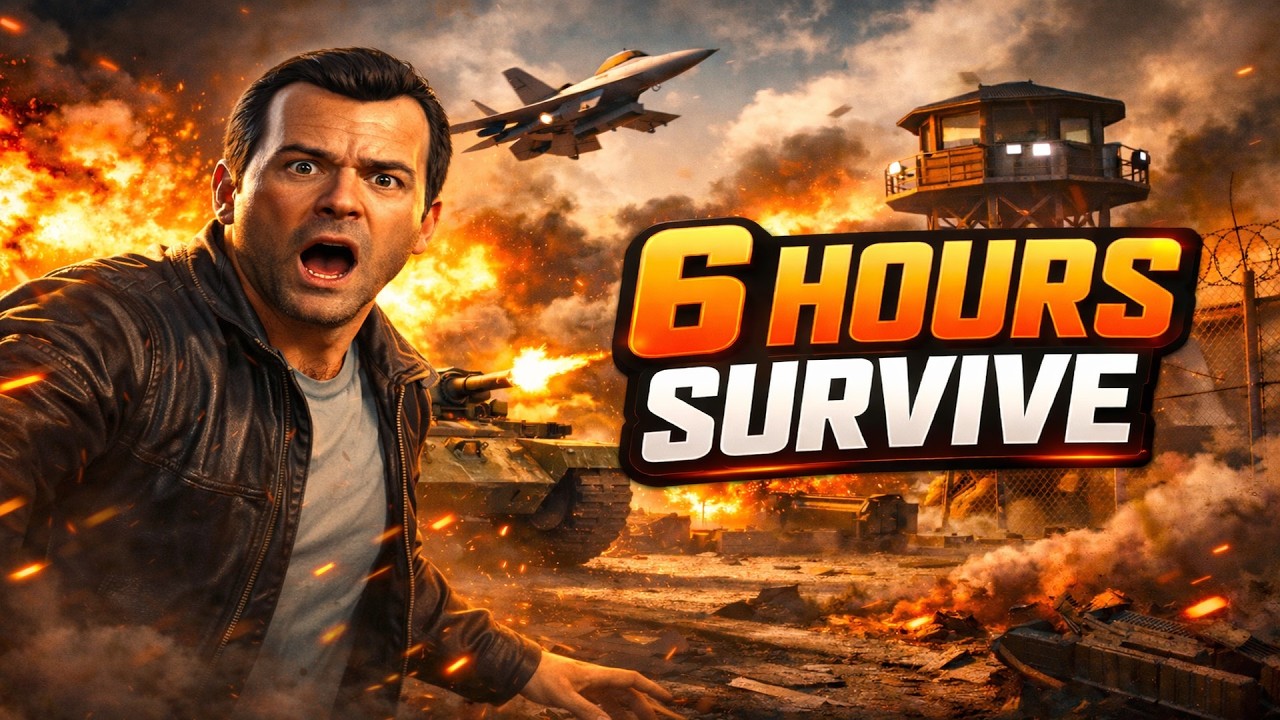 Military Base Kiya 6 Hours Survive 😱 Gta 5 Impossible Challenge 😱