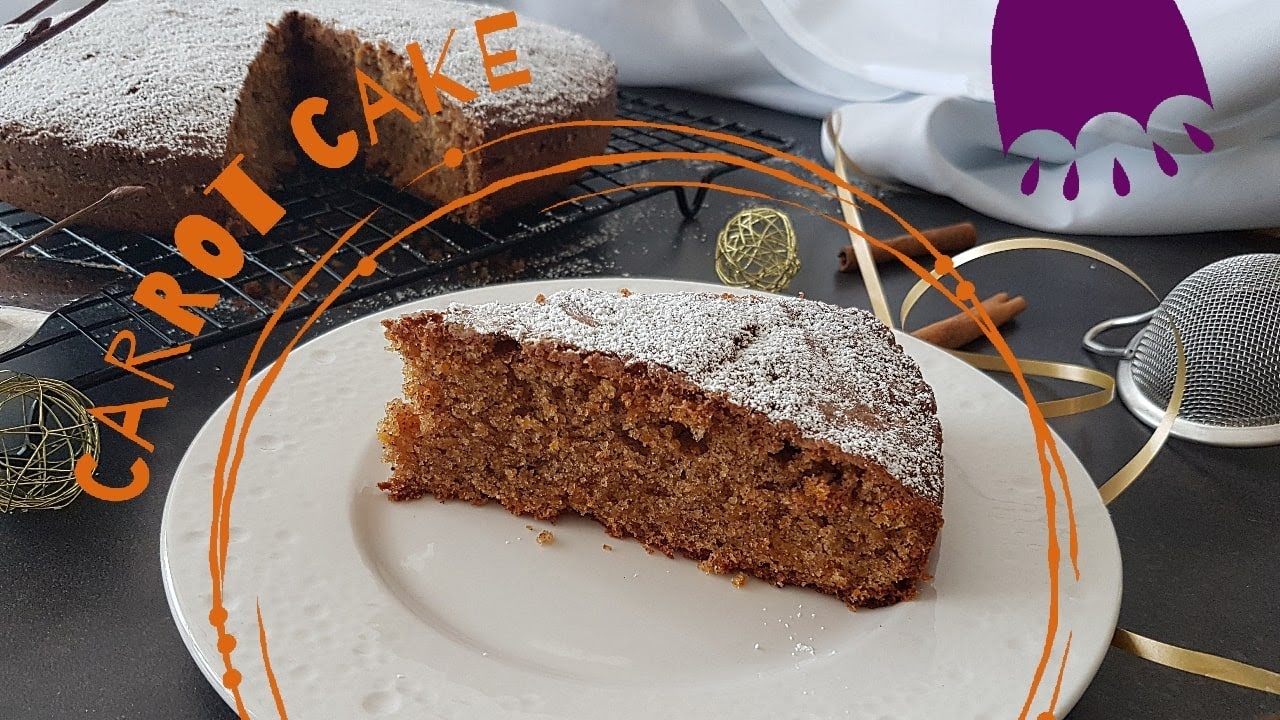 GATEAU à la CAROTTE – recette RAPIDE et FACILE
