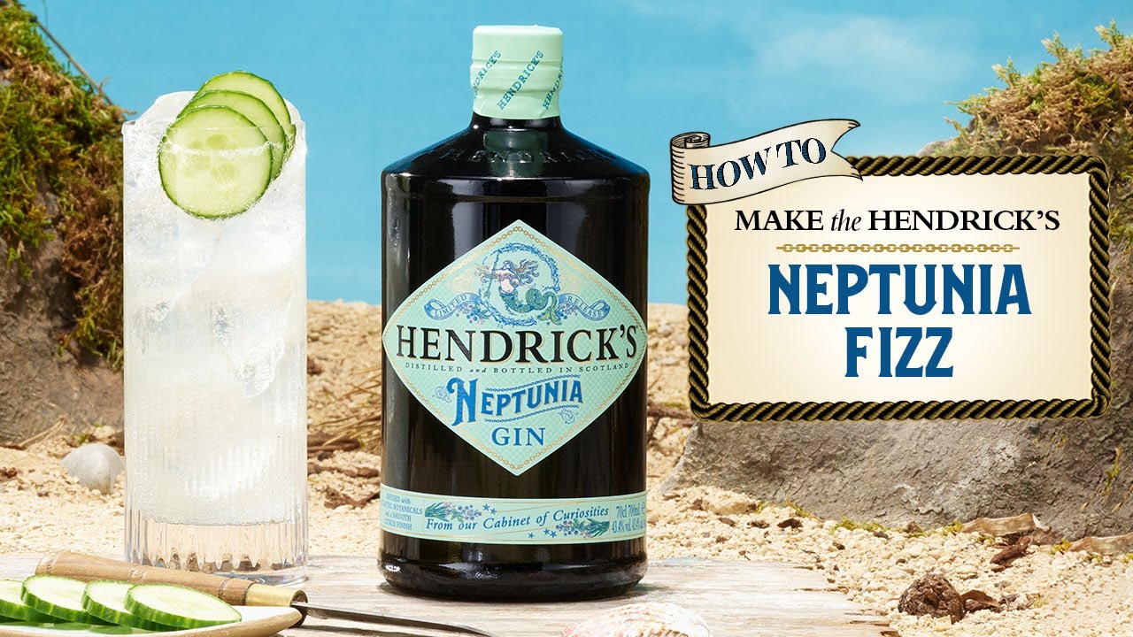 Make the Effortless HENDRICK&rsquo;S NEPTUNIA GIN Fizz