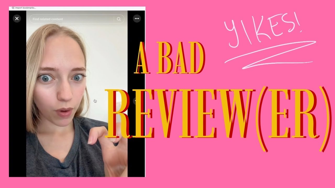 when the review is more of a personal attack (just friends by haley pham)