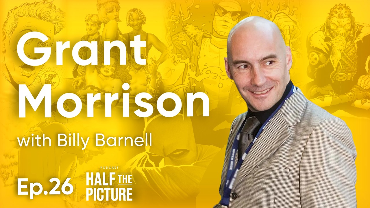 GRANT MORRISON talks Batman/Deadpool, James Gunn Superman Critiques & Favourite Superhero Movie
